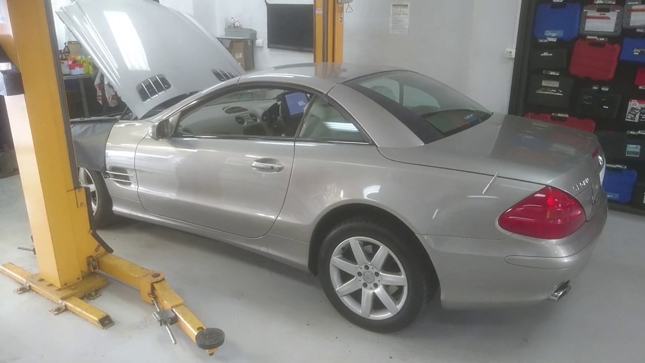 Mercedes SL500 Active Body Control Test