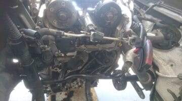 engine timing chain and sprockets