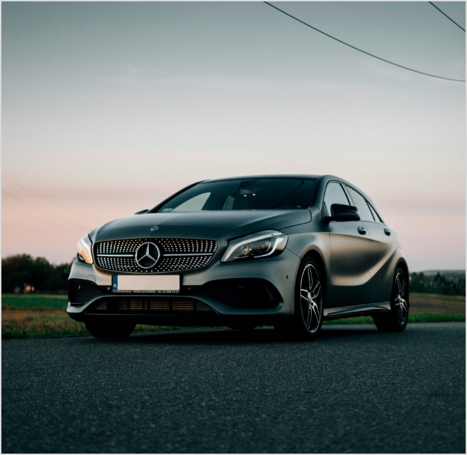 Mercedes car